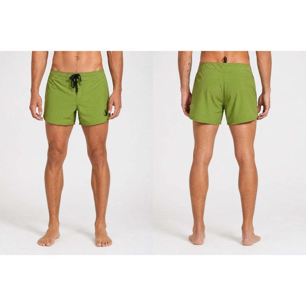 TACHUNTFISH UDT 5" Performance Shorts in Olive Fresco — Size XL // Preowned