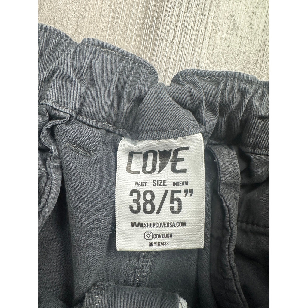 Cove 5" Chino Shorts in Charcoal — Size 38 // Preowned