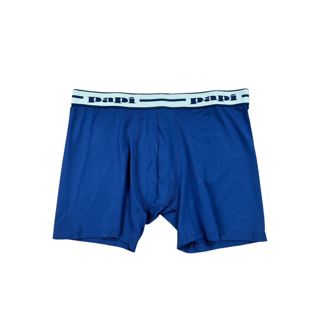 Papi Microfiber Boxer Briefs 4-Pack in Black — Size Medium