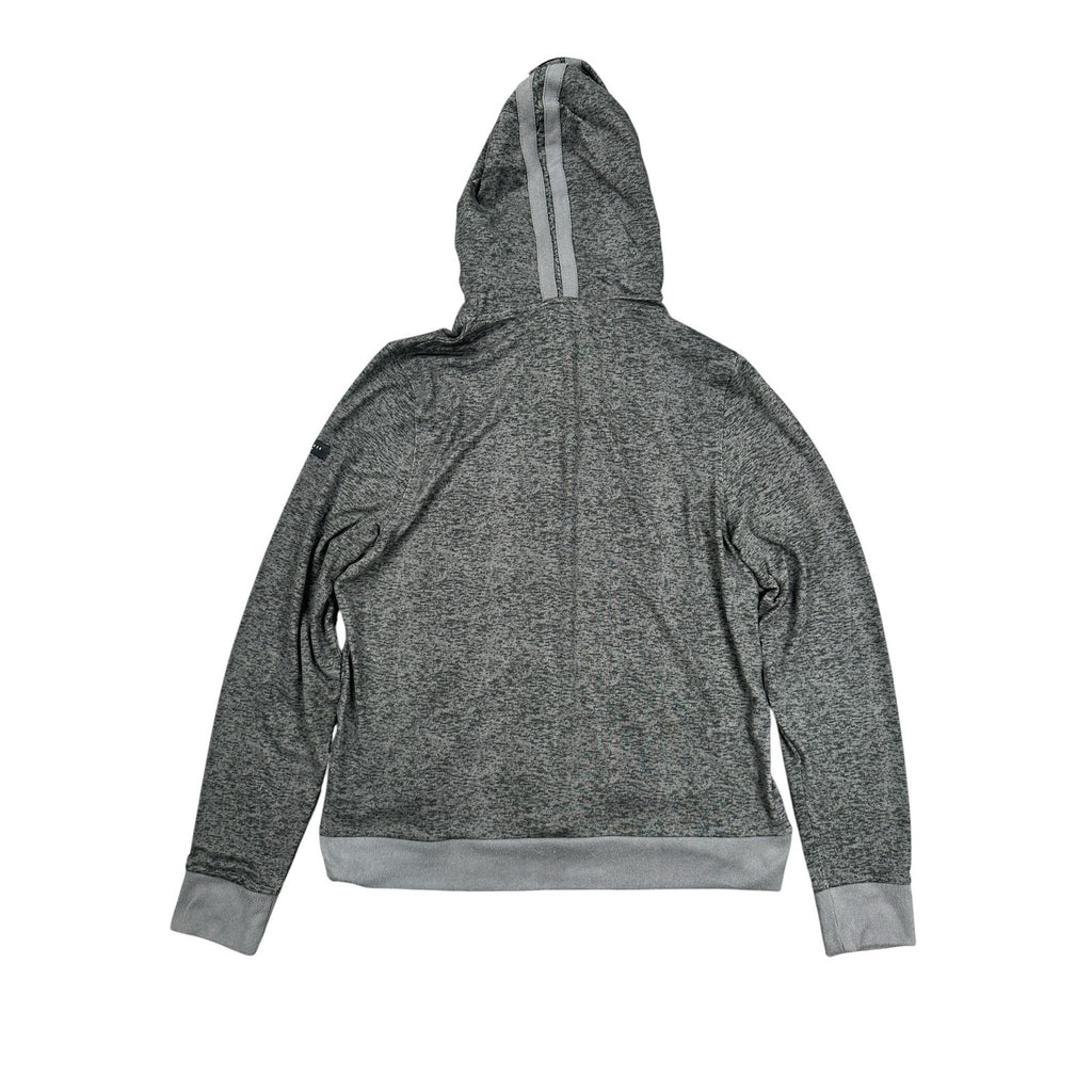 Ted Baker Hacci Single Jersey Full Zip Hoodie in Tornado Heather — Size XL