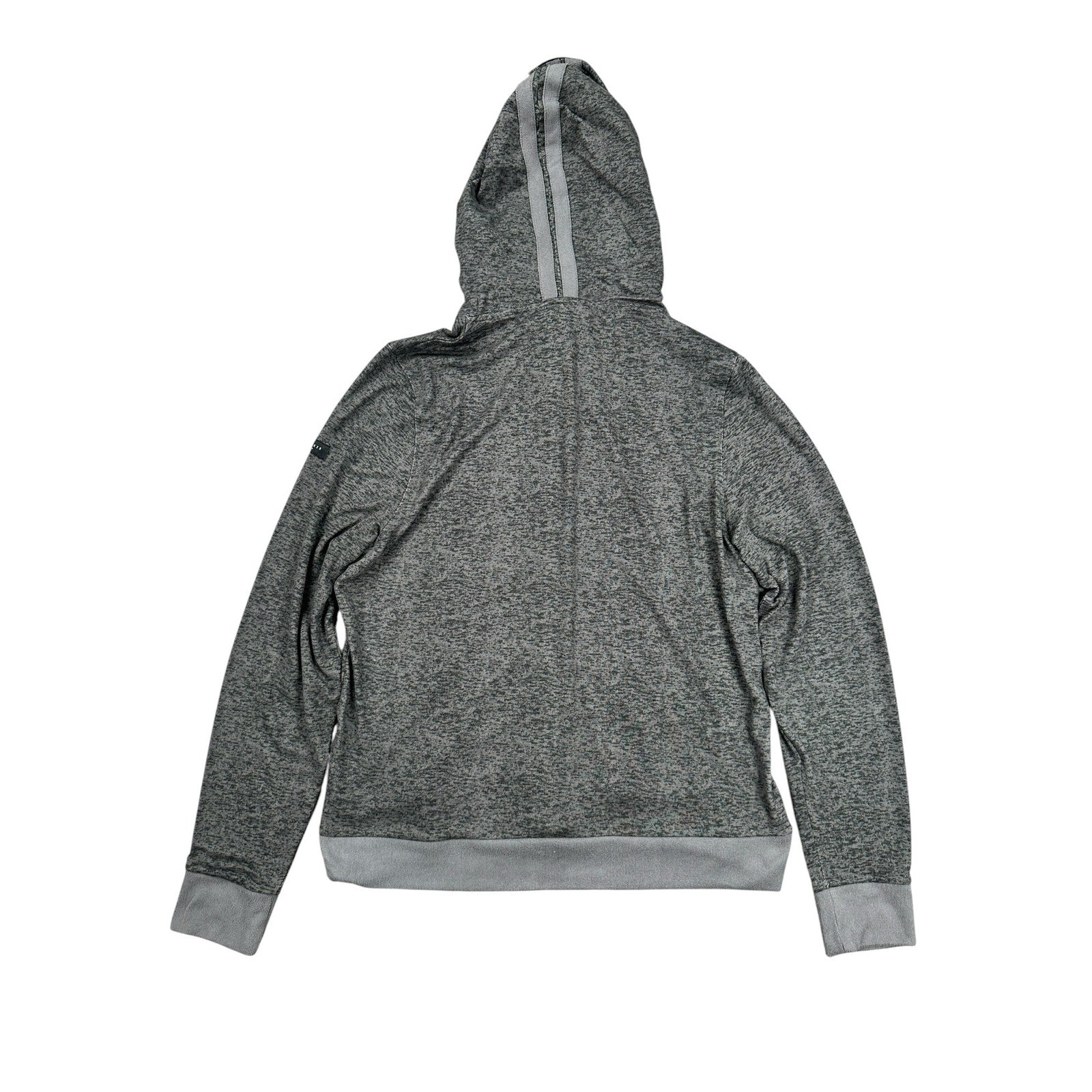 Ted Baker Hacci Single Jersey Full Zip Hoodie in Tornado Heather — Size XL