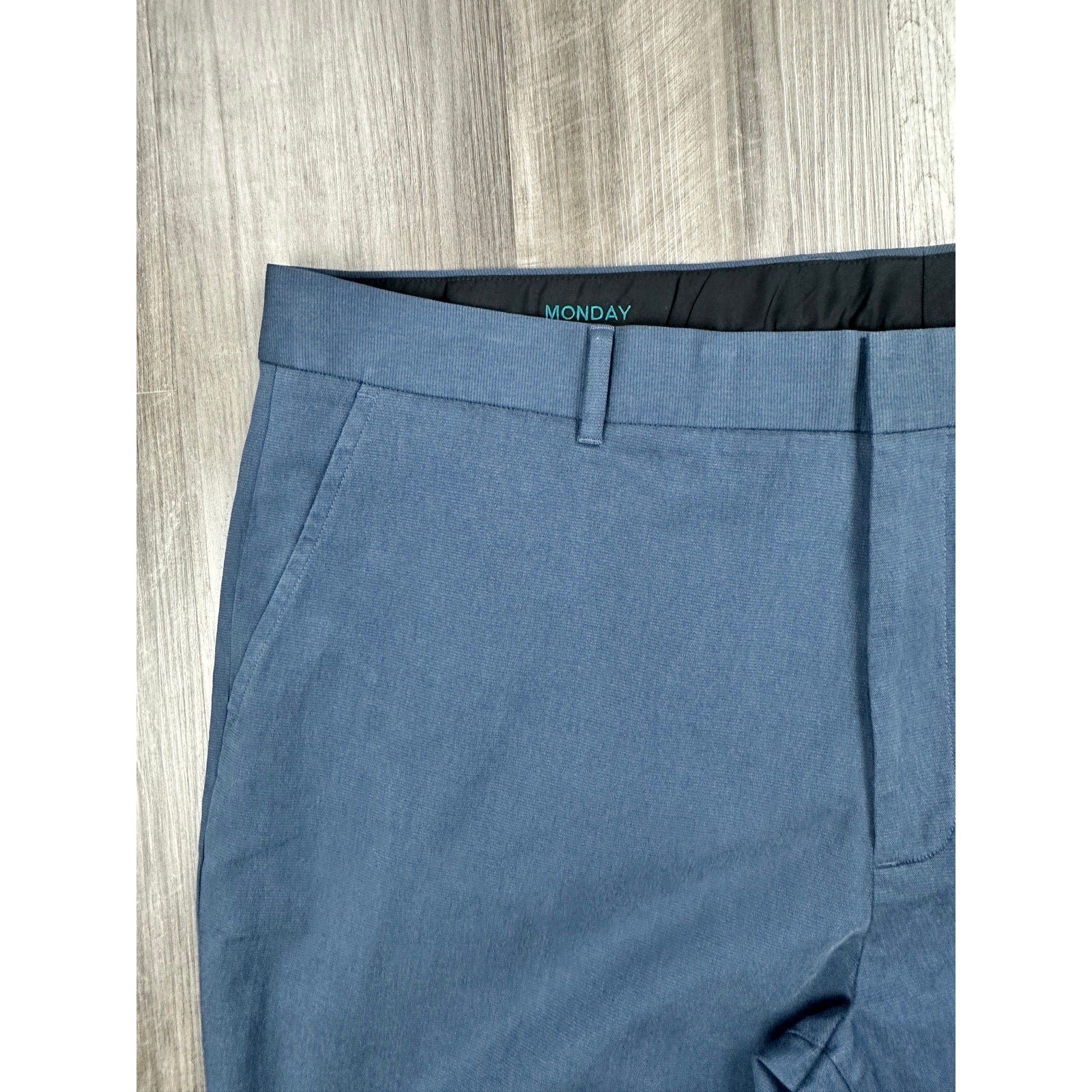 Bonobos Weekday Warrior Monday Slim Taper Chino Dress Pants in Navy — Size 46x32
