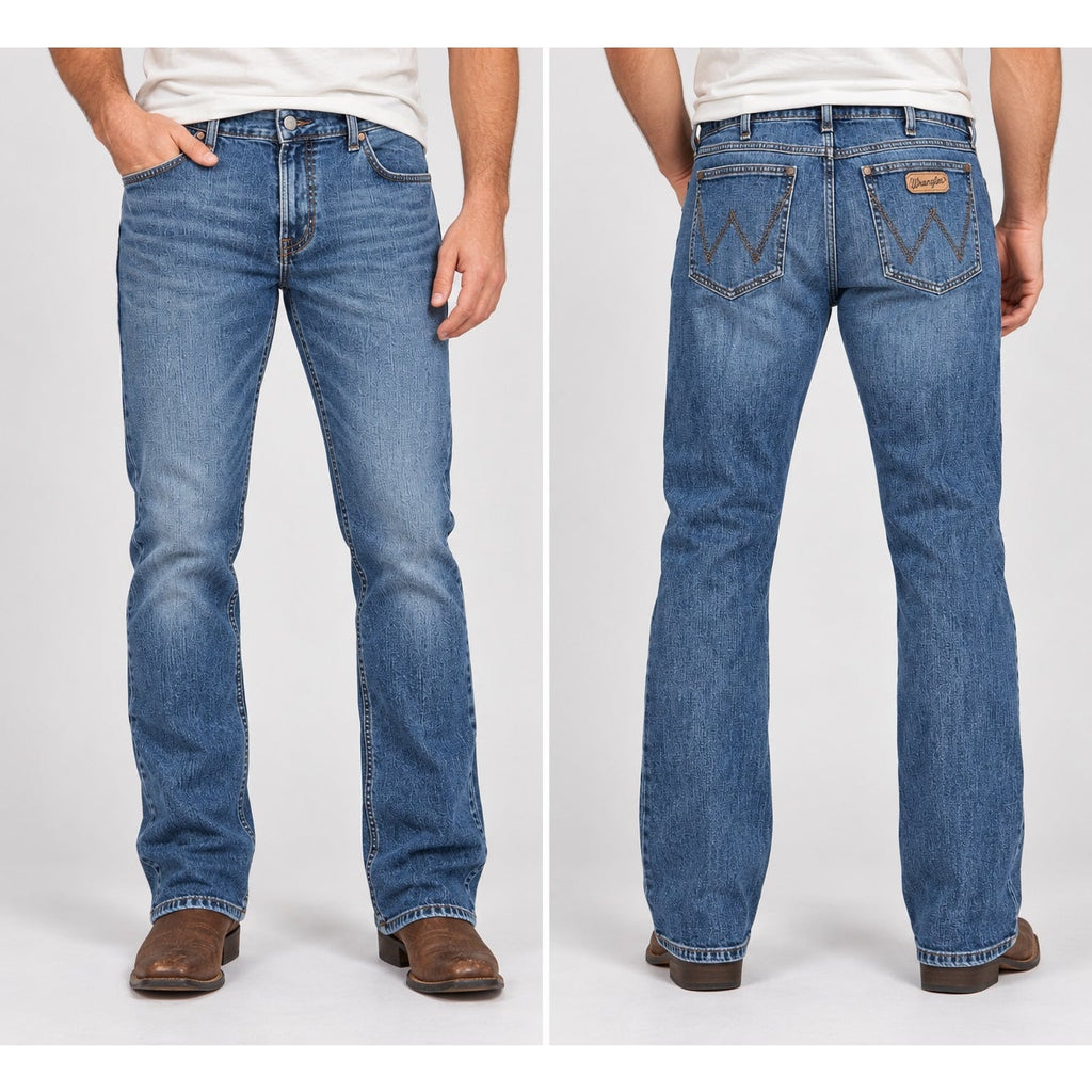 Wrangler RETRO Slim Bootcut Gunter Jeans — Size 38x32 // Preowned