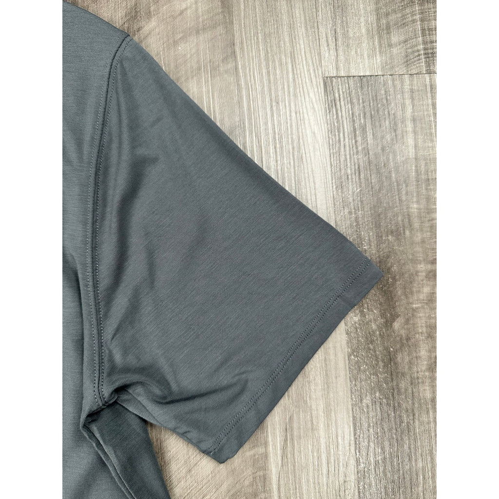 Jack Archer Anytime Modal Tee in Charcoal — Size Medium
