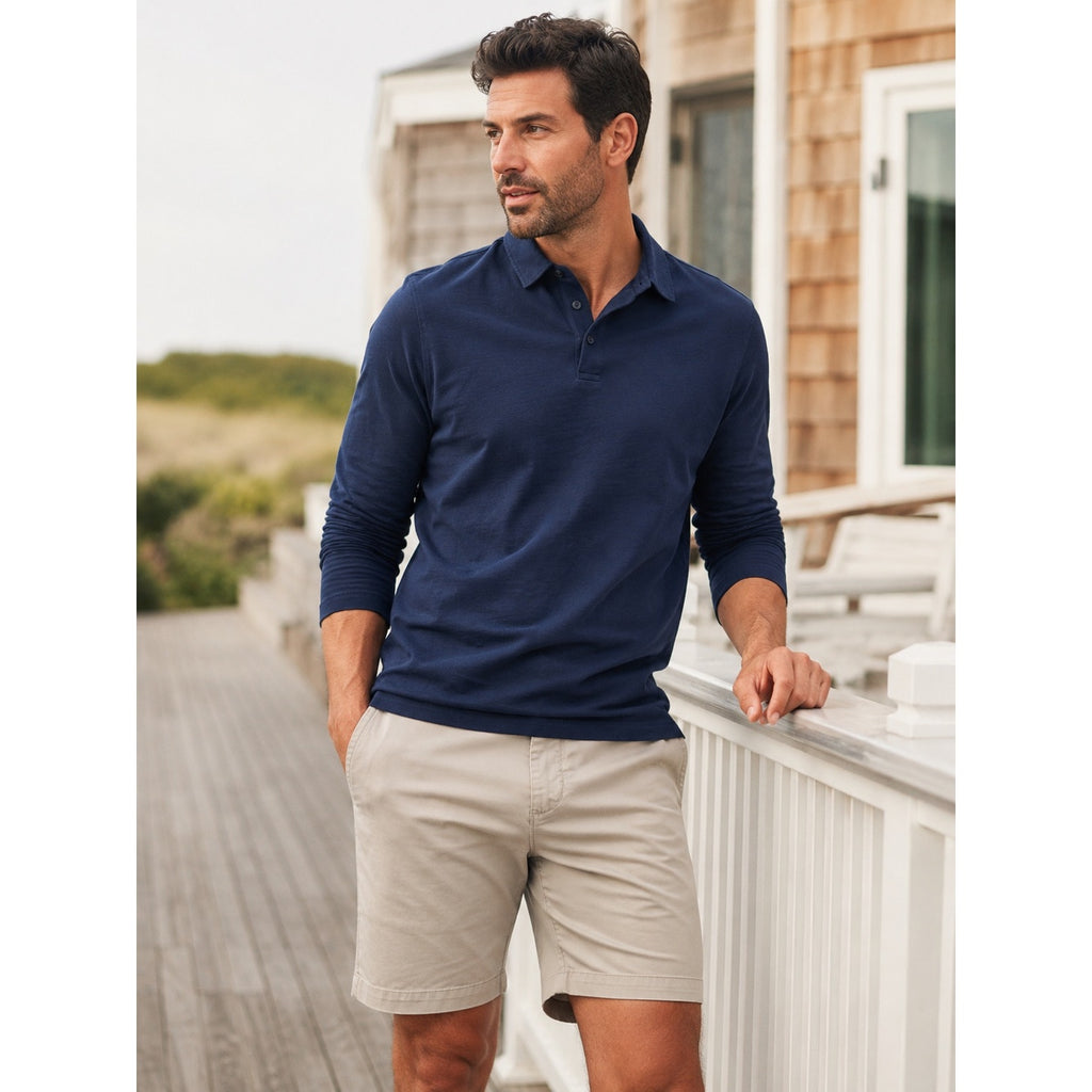 UNTUCKit St. Vincent 9-Inch Chino Shorts in Tan — Size 36 // Preowned
