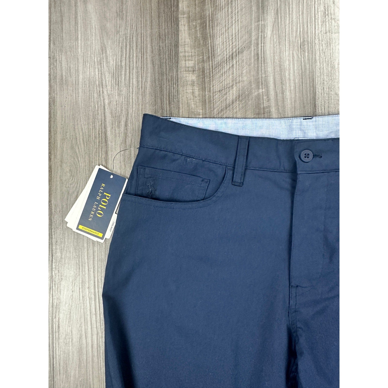 Polo Ralph Lauren Coolmax Performance Tailored Fit Golf Pants in Navy — Size 31x30
