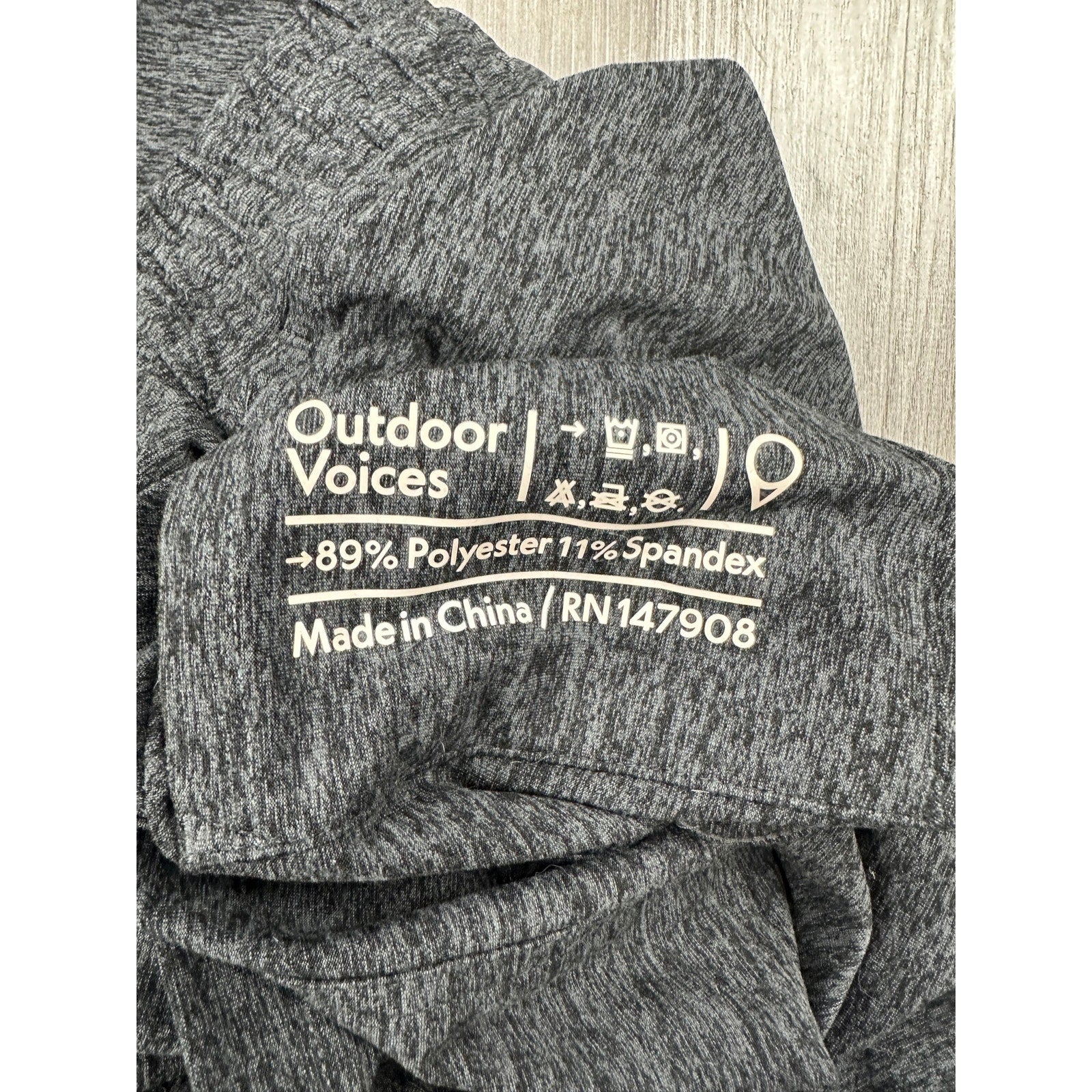 Outdoor Voices Cloudknit Sweatpants Joggers in Heather Charcoal — Size Large // Preowned
