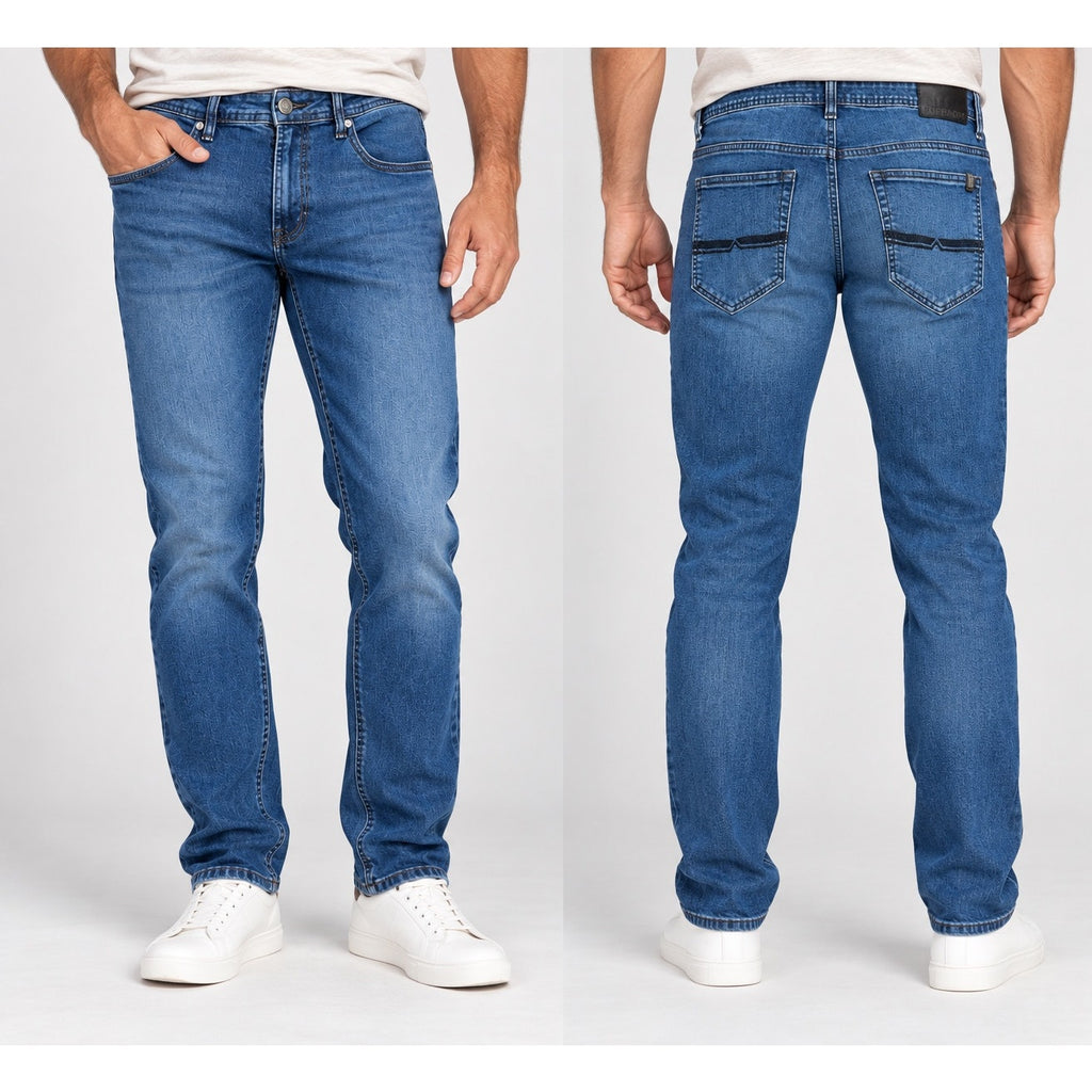 Buffalo David Bitton Axel Slim Stretch Jeans — Size 38x34 // Preowned