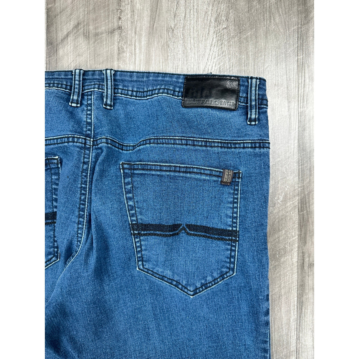 Buffalo David Bitton Axel Slim Stretch Jeans — Size 38x34 // Preowned