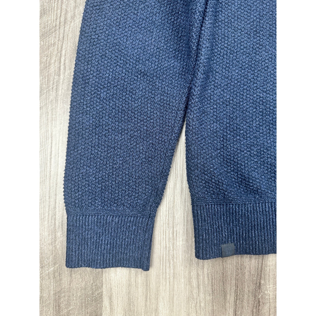 Lululemon Textured Knit Classic Fit Crewneck Sweater in Navy — Size XL // Preowned