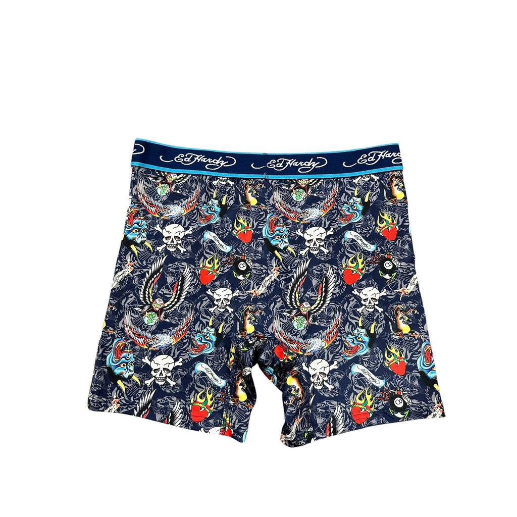 Ed Hardy Performance Boxer Briefs 4-Pack — Size Large