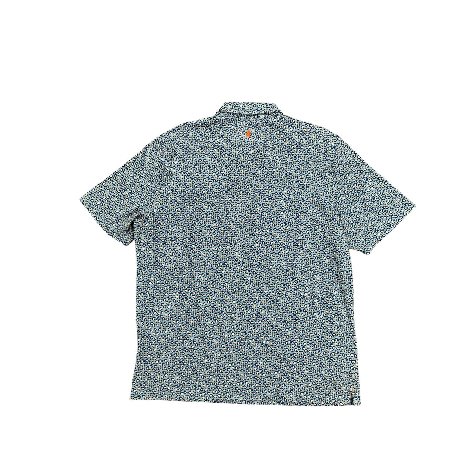 Johnnie-O Cannon Hangin' Out Polo in Barbados Blue — Size XL // Preowned