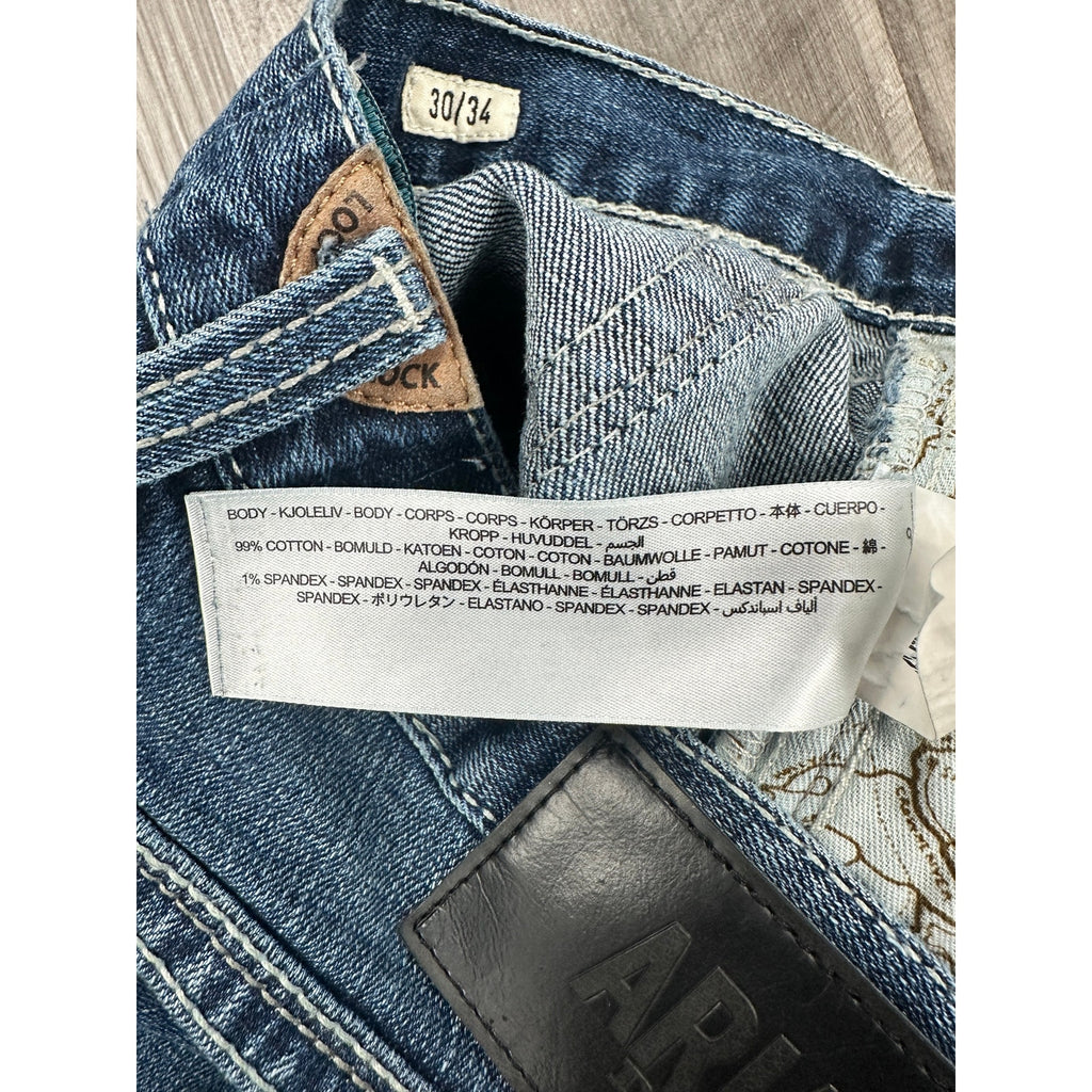 Ariat M7 Rocker Stretch Coltrane Stackable Straight Leg Jean in Silverton — 30x34 // Preowned