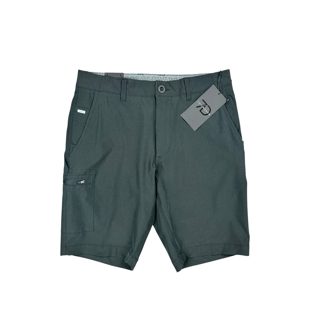 7 Diamonds Sierra High Performance Shorts in Black — Size 29