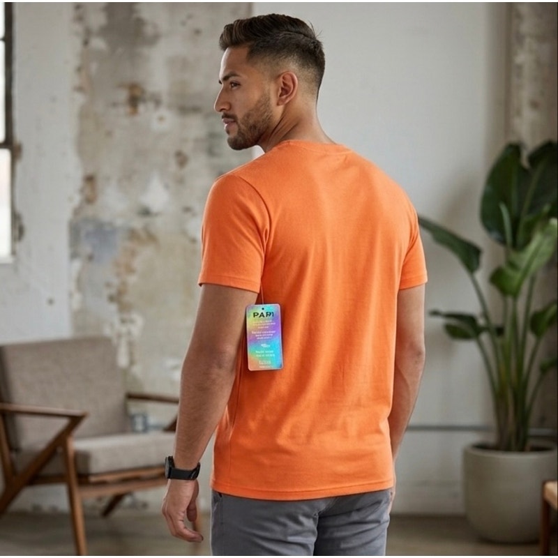 Papi Soft Touch Brushed Jersey Tee - Small