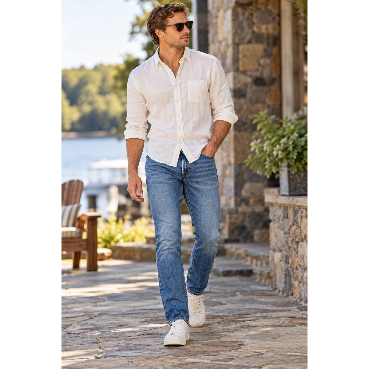 Polo Ralph Lauren The Varick Slim Straight Jeans — Size 40x30 // Preowned