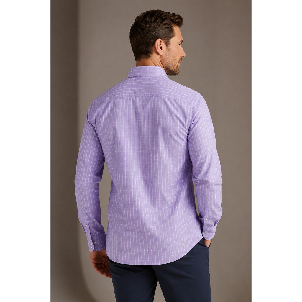 Robert Talbott Estate Trim Fit Plaid Long Sleeve Button Down - 15.5