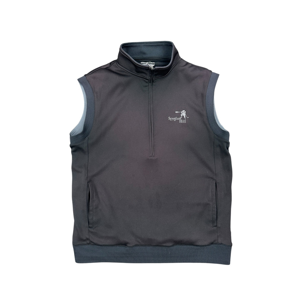 Straight Down Spyglass Hill Performance Golf Vest — Size Large // Preowned