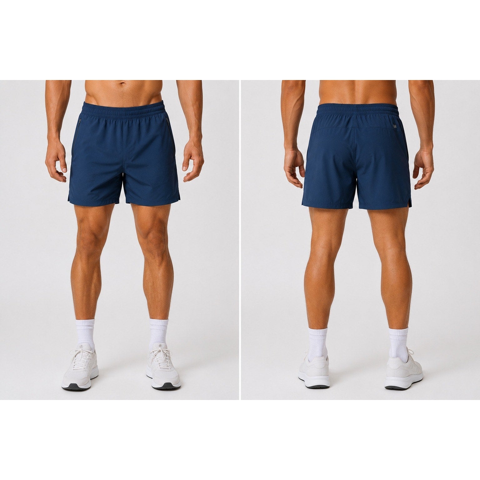 VRST All In 7" Athletic Shorts in Navy — Size Medium // Preowned