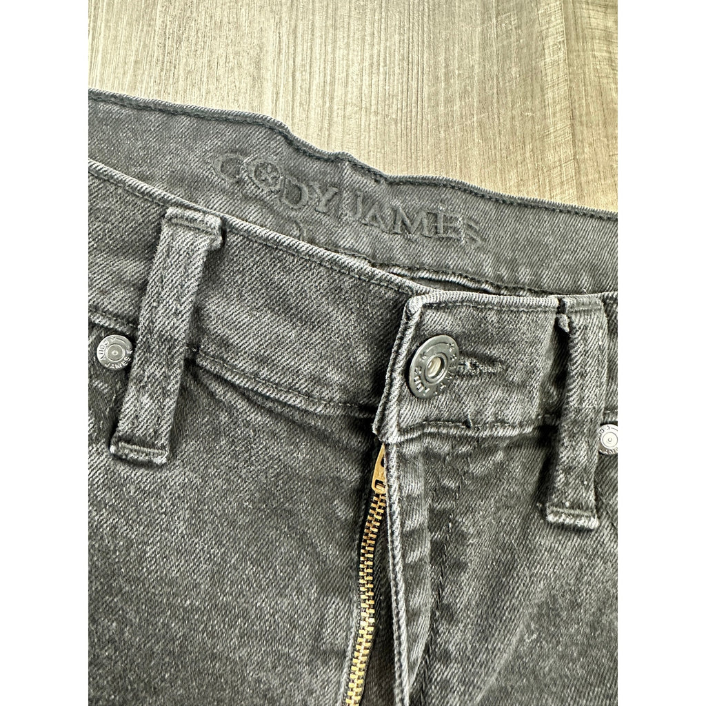 Cody James Jackson Slim Straight Stretch Jean in Night Rider Black — Size 34x32 // Preowned