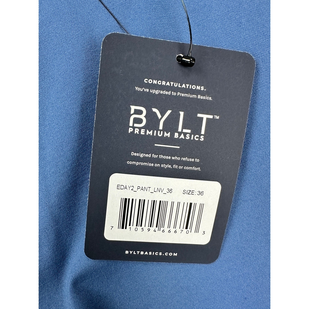 BYLT Everyday Pant 2.0 Performance Chino in Blue — Size 36