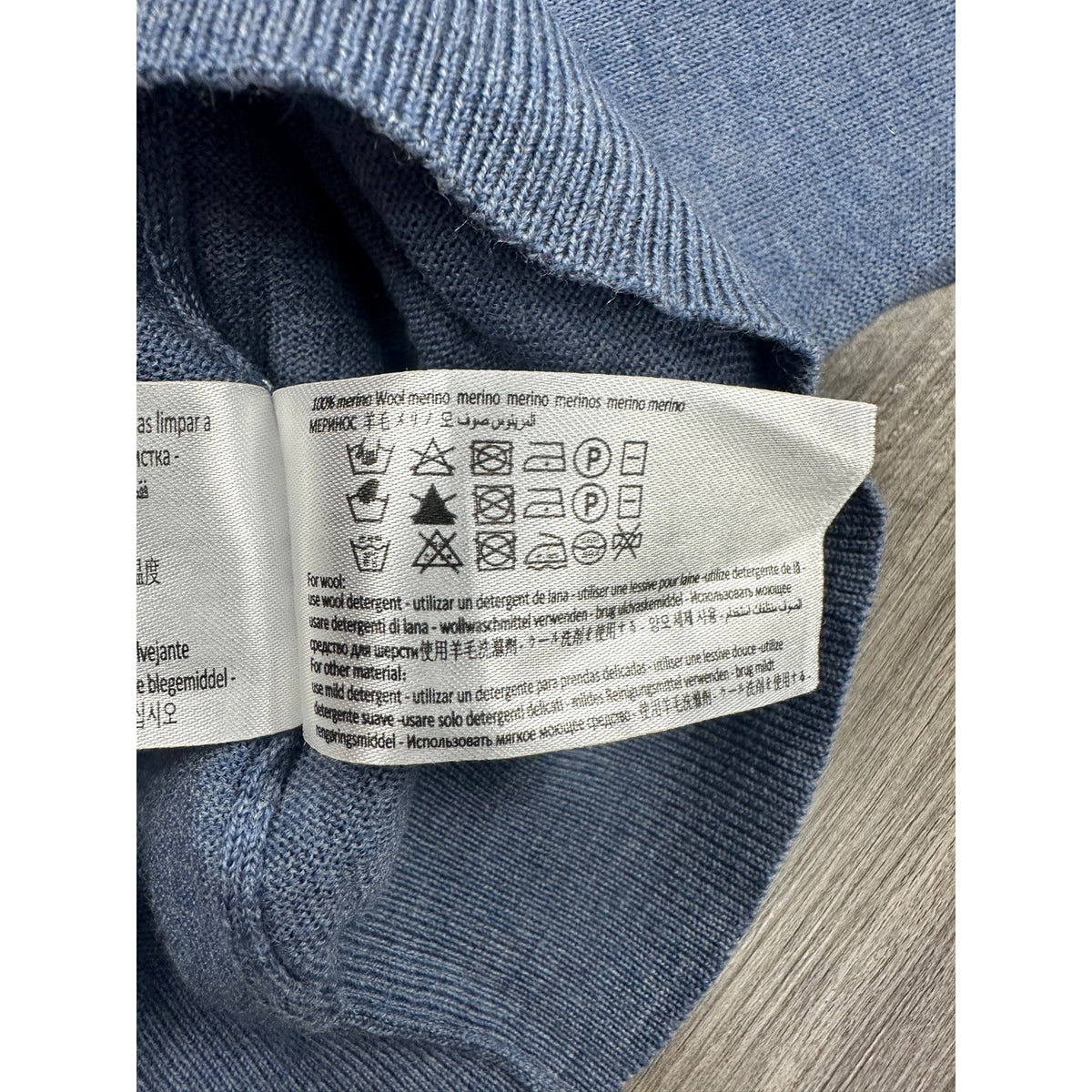 Suitsupply Merino Wool Crewneck Sweater — Size Large // Preowned