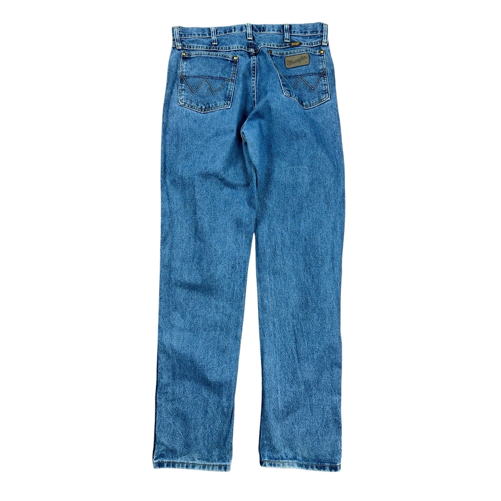 Wrangler George Strait Cowboy Cut Relaxed Fit Jean in Blue — Size 32x36 // Preowned