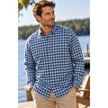 Peter Millar North Bay Crown Cotton Sport Plaid Long Sleeve Button Down Shirt — Size 2XT // Preowned
