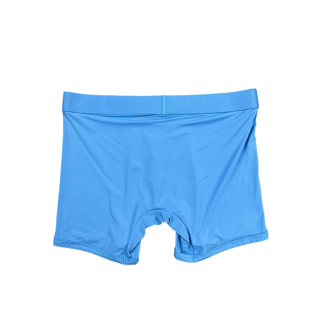 Calvin Klein Microfiber Stretch Contour Boxer Brief 3-Pack in Blue Green Black — Size Small