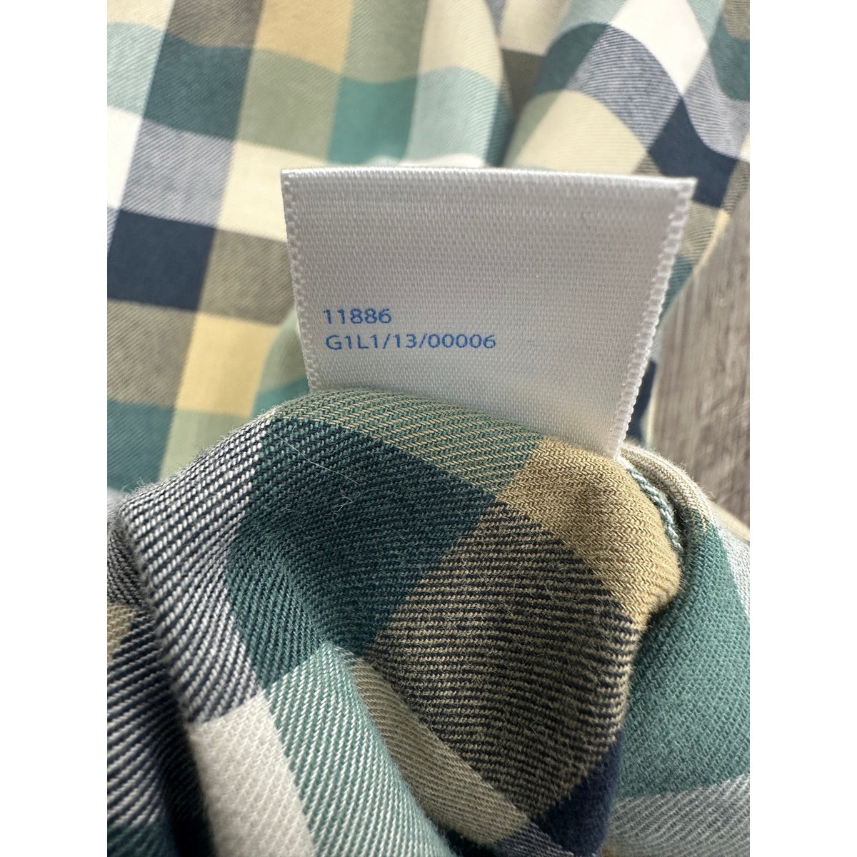Southern Tide Haywood Checkered Brushed Intercoastal Long Sleeve Button Down Shirt — Size XL // Preowned