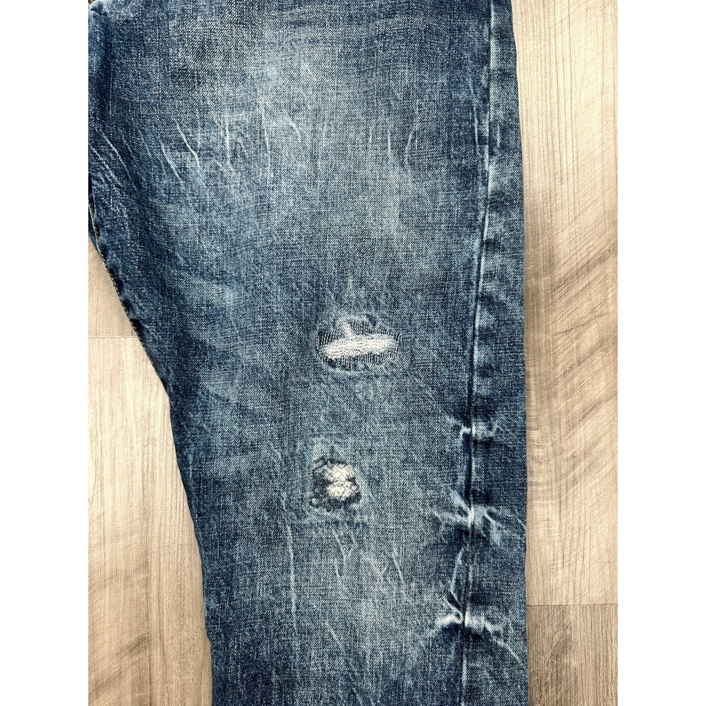 Polo Ralph Lauren The Varick Slim Straight Jeans in Blue — Size 38x30 // Preowned