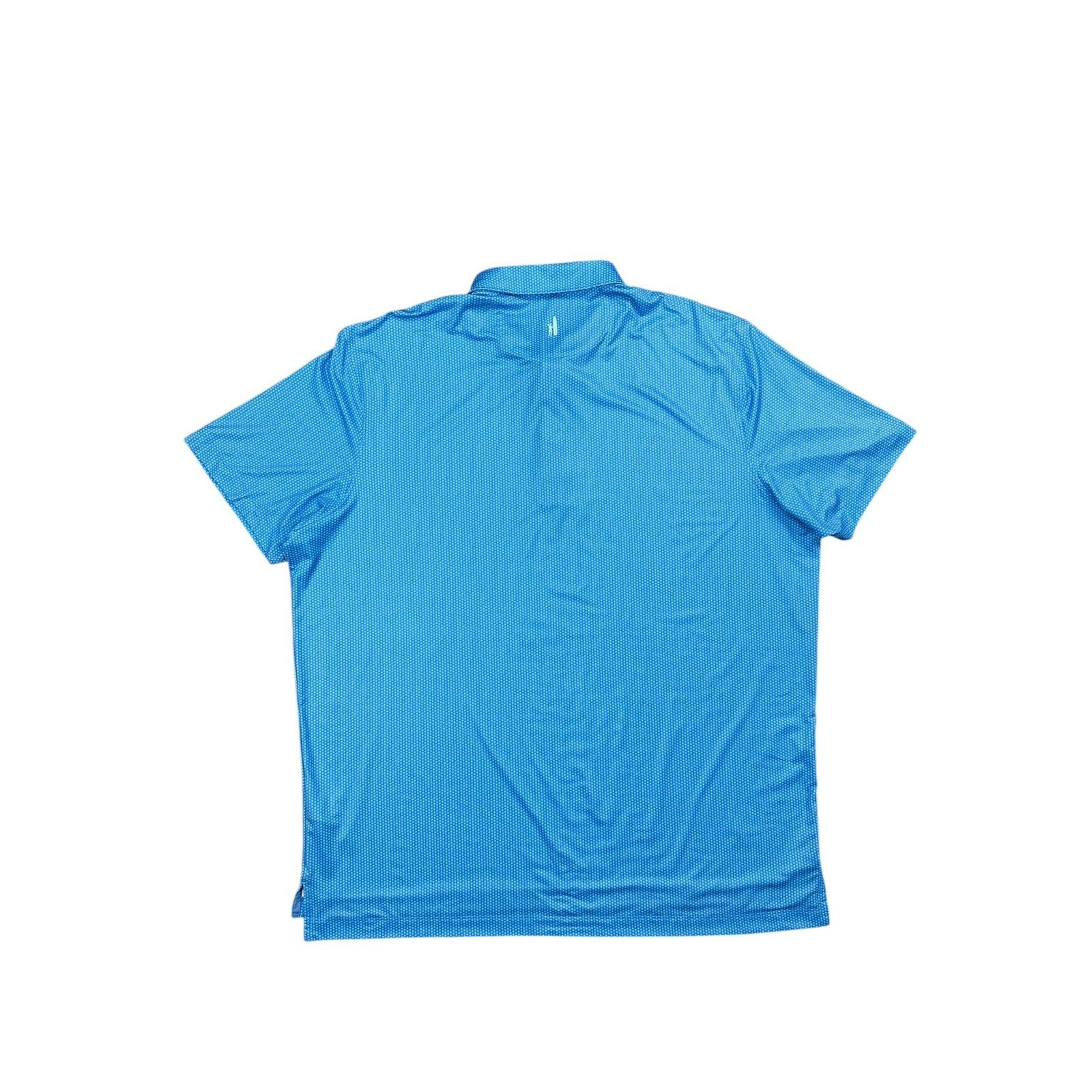 Johnnie-O Marlin Featherweight Performance Golf Polo in Palisades Blue, White — Size XL // Preowned