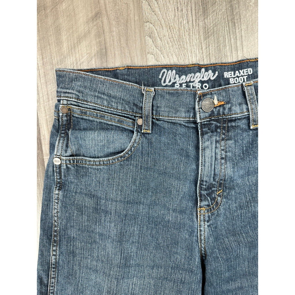Wrangler RETRO Falls City Relaxed Bootcut Jeans — Size 29x32 // Preowned