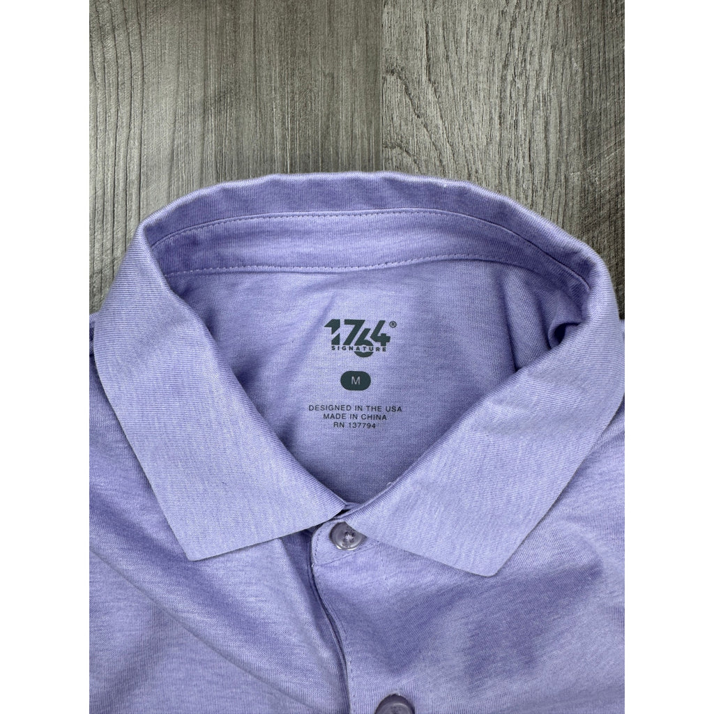 1764 Signature Beach Polo in Lavender Heather — Size Medium