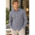 Mizzen+Main Leeward Collection Performance Plaid Trim Fit Long Sleeve Shirt — Size XL // Preowned