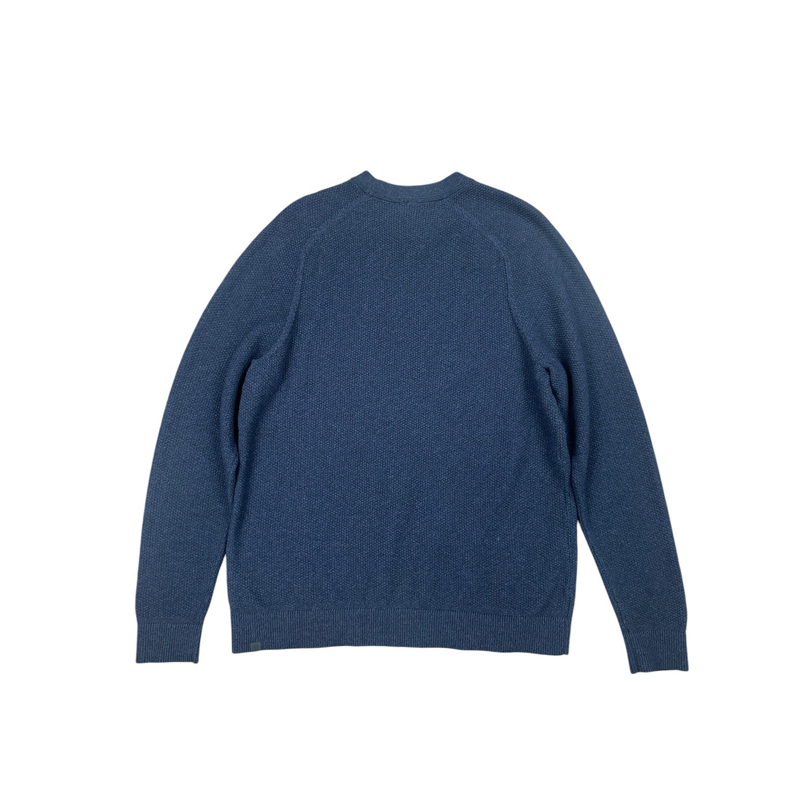 Lululemon Textured Knit Classic Fit Crewneck Sweater in Navy — Size XL // Preowned