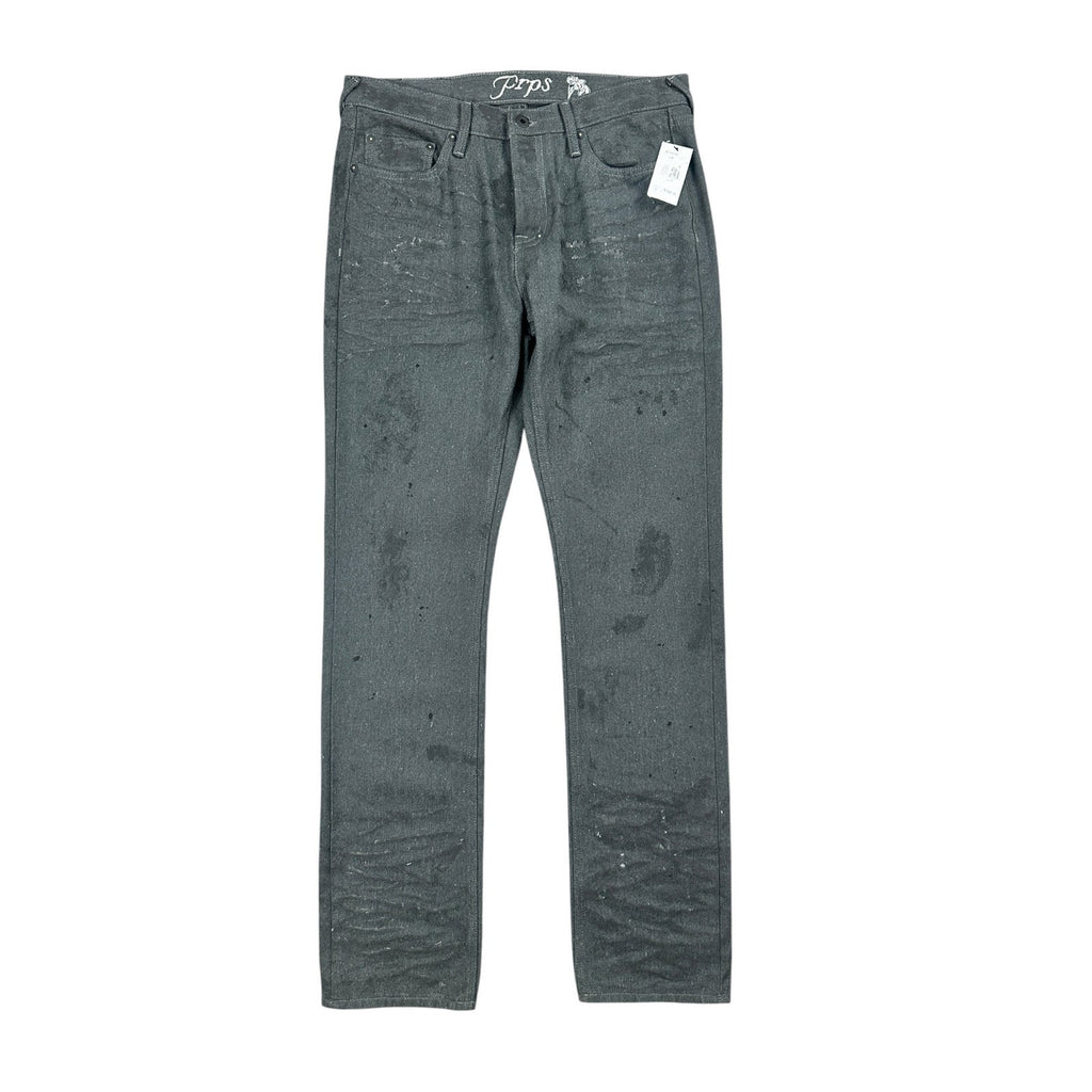 PRPS Demon Straight Fit Paint Splattered Jeans — Size 31