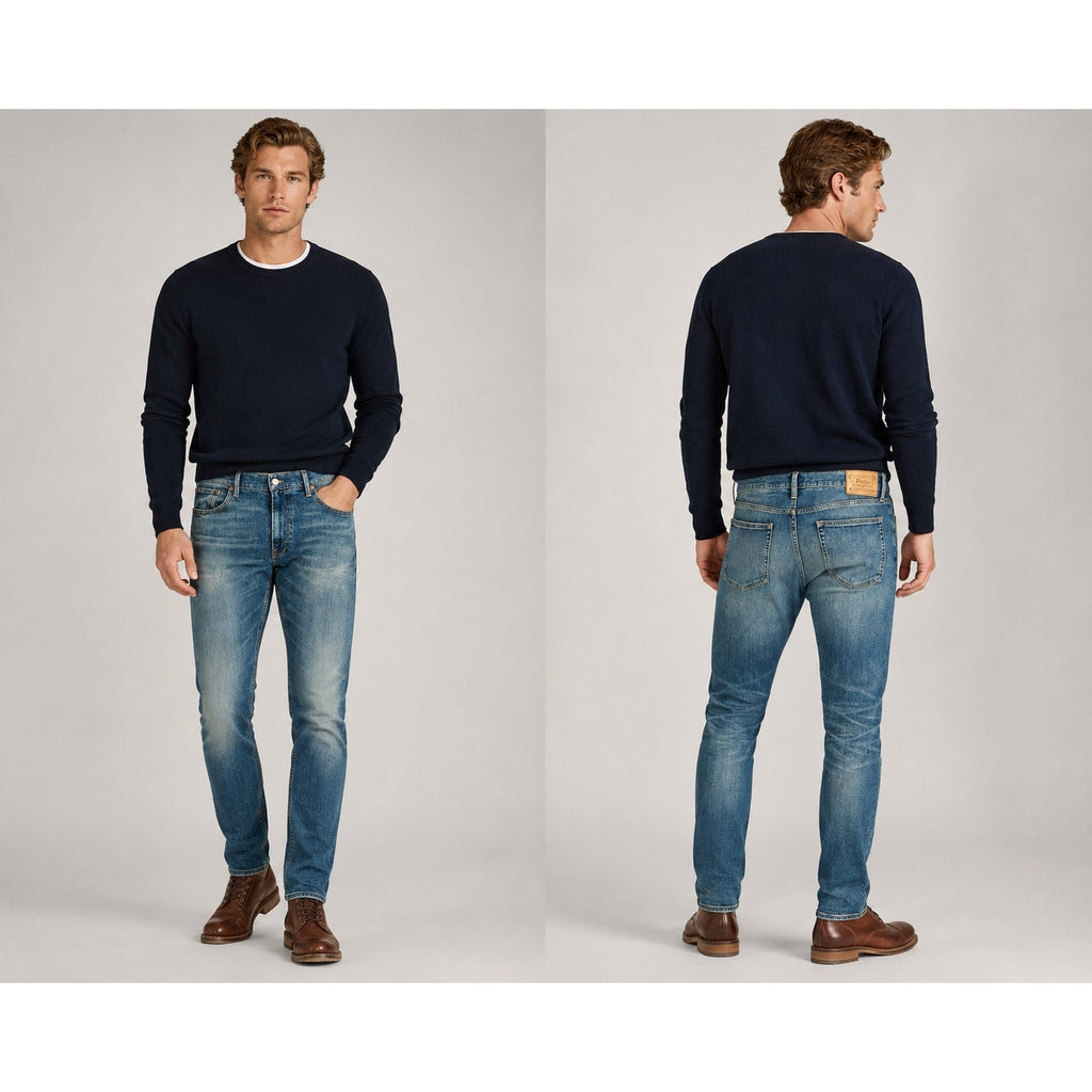 Polo Ralph Lauren The Sullivan Slim Fit Jeans in Blue — Size 38x32 // Preowned