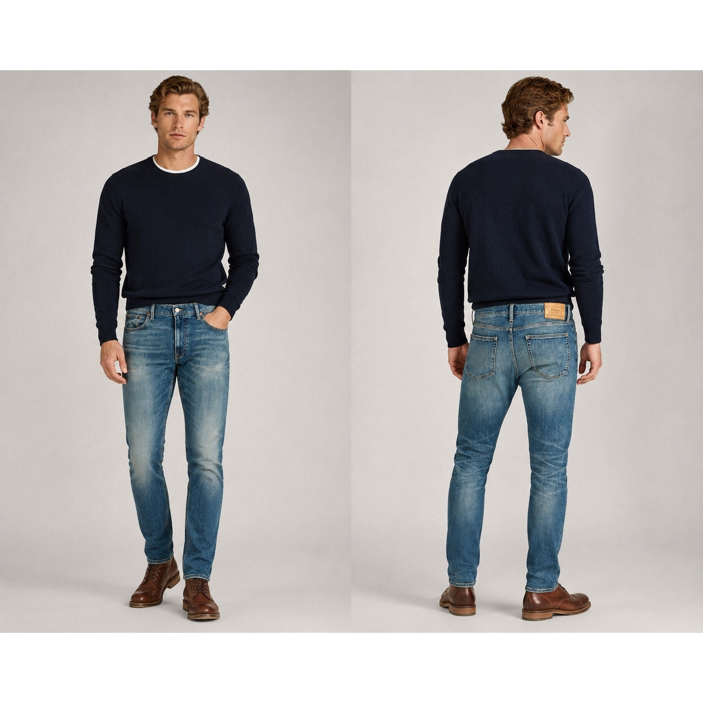 Polo Ralph Lauren The Sullivan Slim Fit Jeans in Blue — Size 38x32 // Preowned