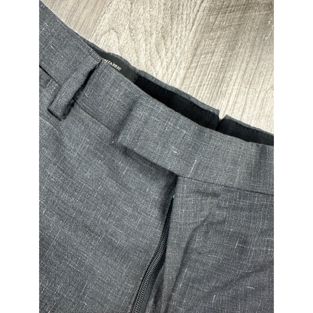 Banana Republic Marzotto Italian Fabric Slim Traveler Textured Trouser Pants — Size 33x32 // Preowned