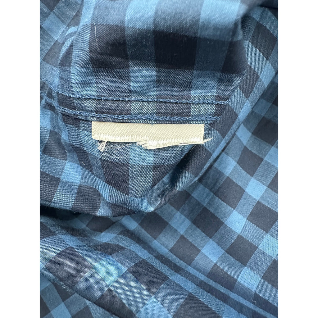 Tommy Bahama Dallas Cowboys Pacific Check Long Sleeve Button Down — Size Medium // Preowned