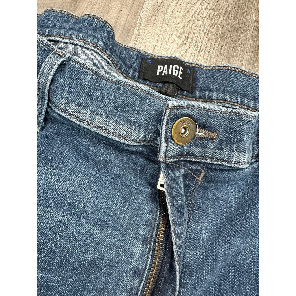 Paige Federal Slim Straight Warwick Jeans — Size 40 // Preowned