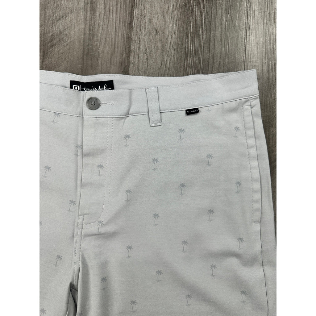 Travis Mathew Resort to This Golf Shorts in Heather Microchip — Size 38