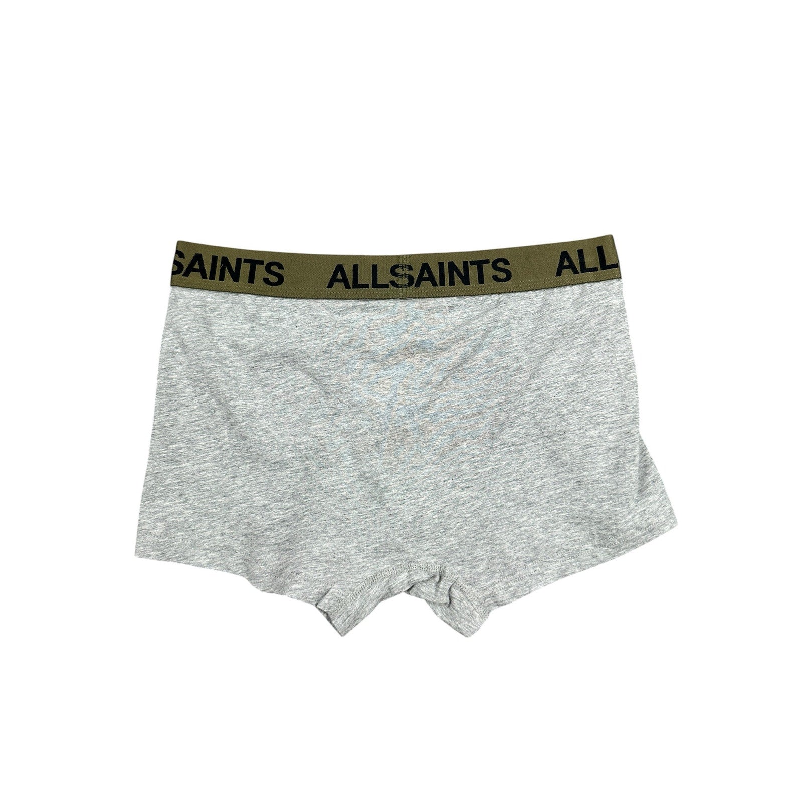 All Saints Underground Organic Cotton 4-Way Stretch Trunk 3-Pack in Sport Grey — Size Small