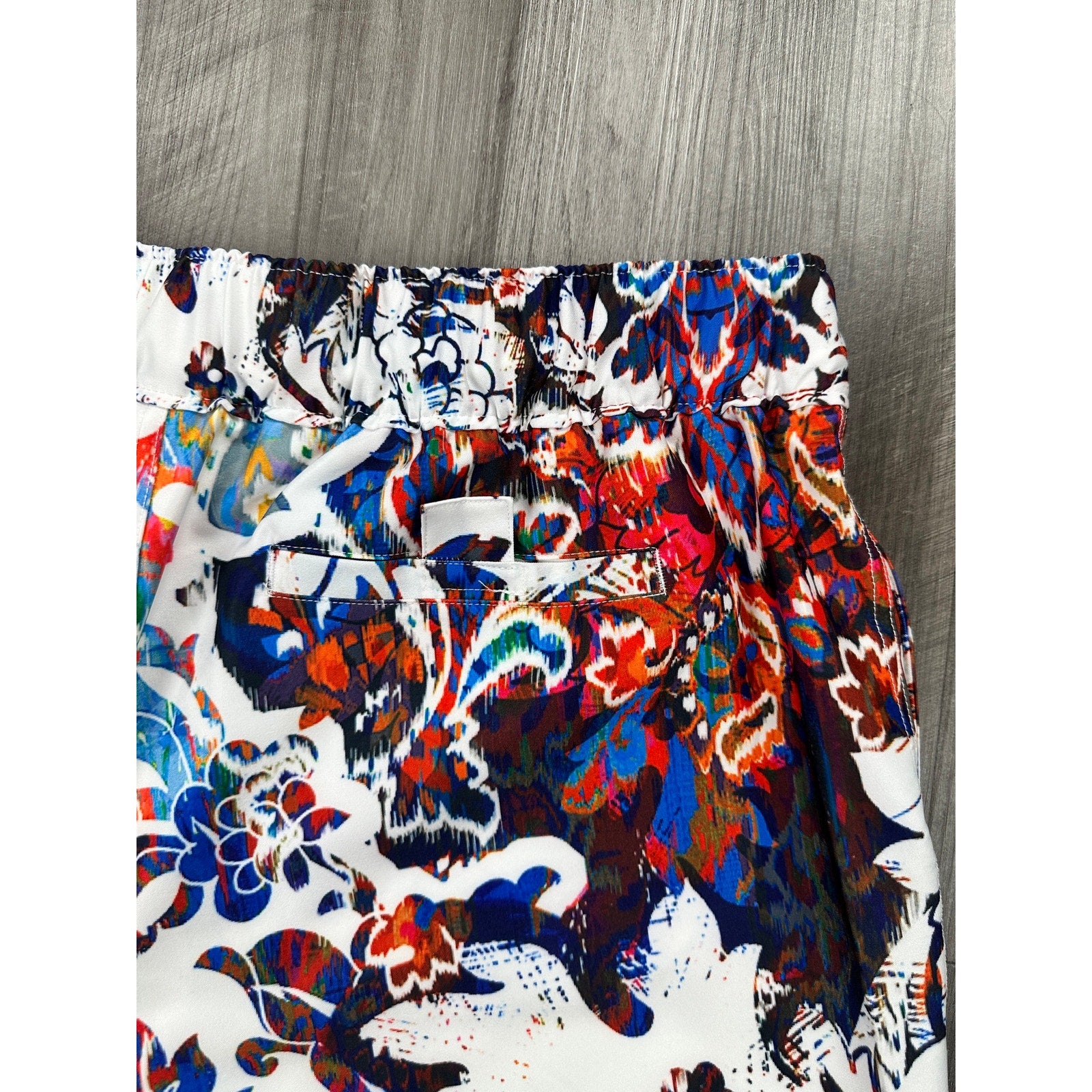 Robert Graham Floral Graffiti Swim Trunks — Size Medium