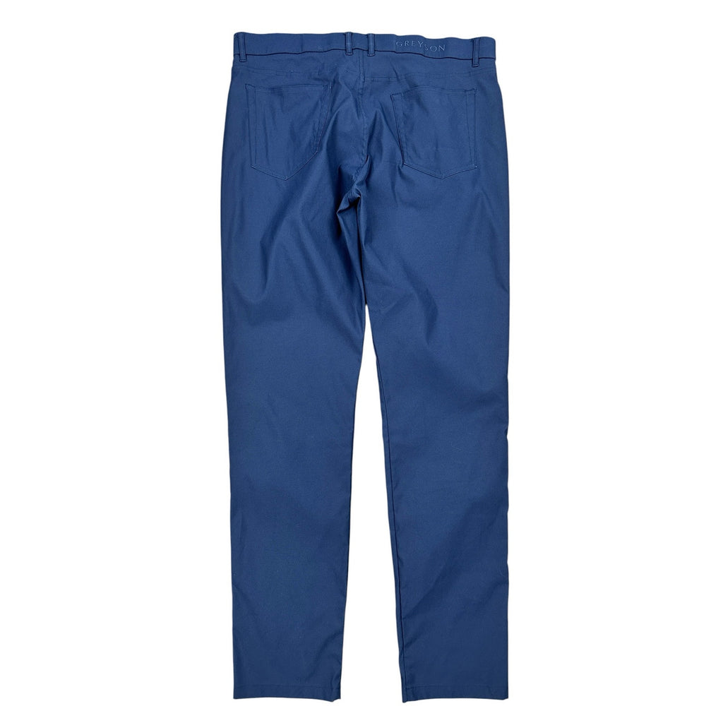 Greyson Wainscott Performance 5 Pocket Golf Pants Navy - 36x34
