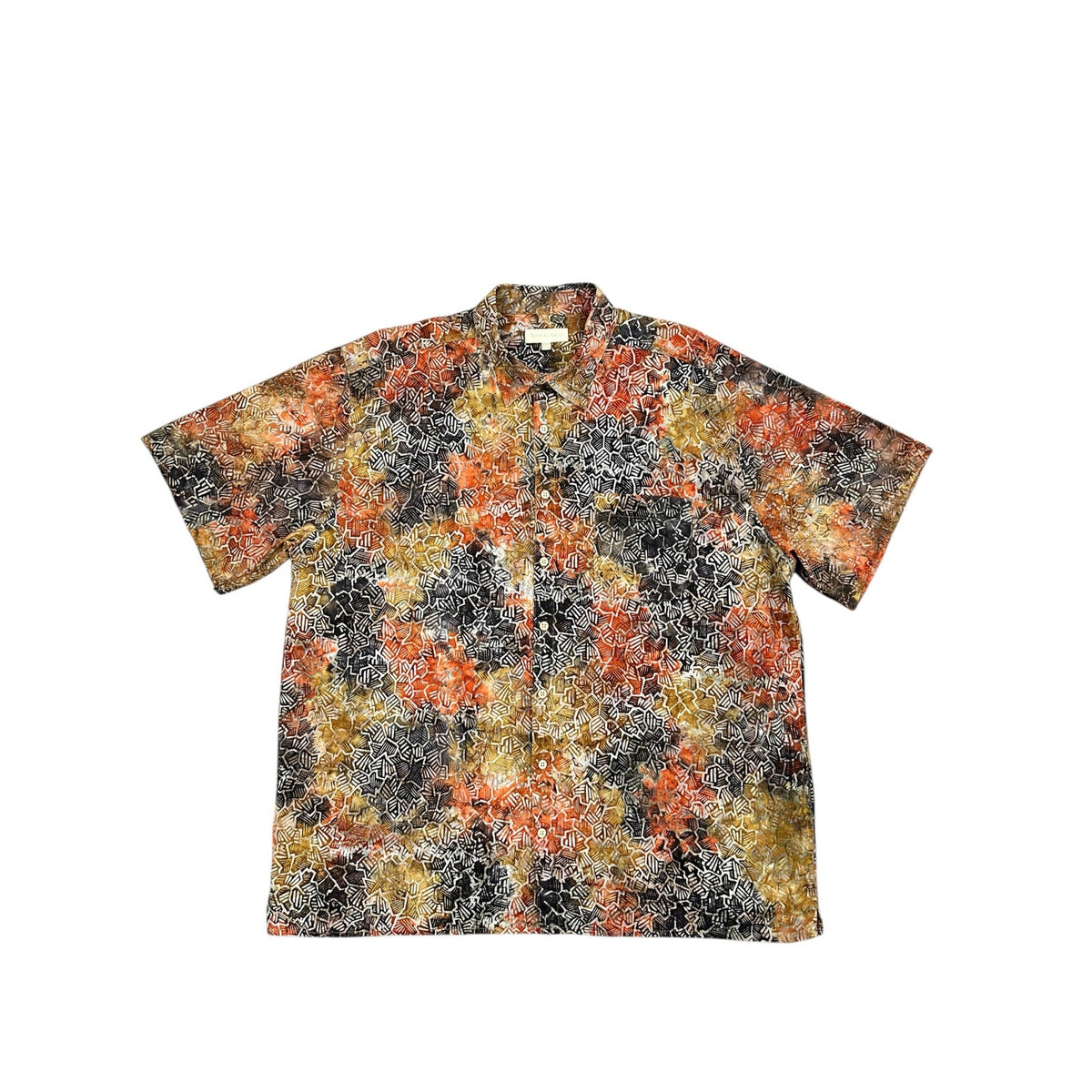 Territory Ahead Abstract Short Sleeve Shirt — Size 2XLT // Preowned