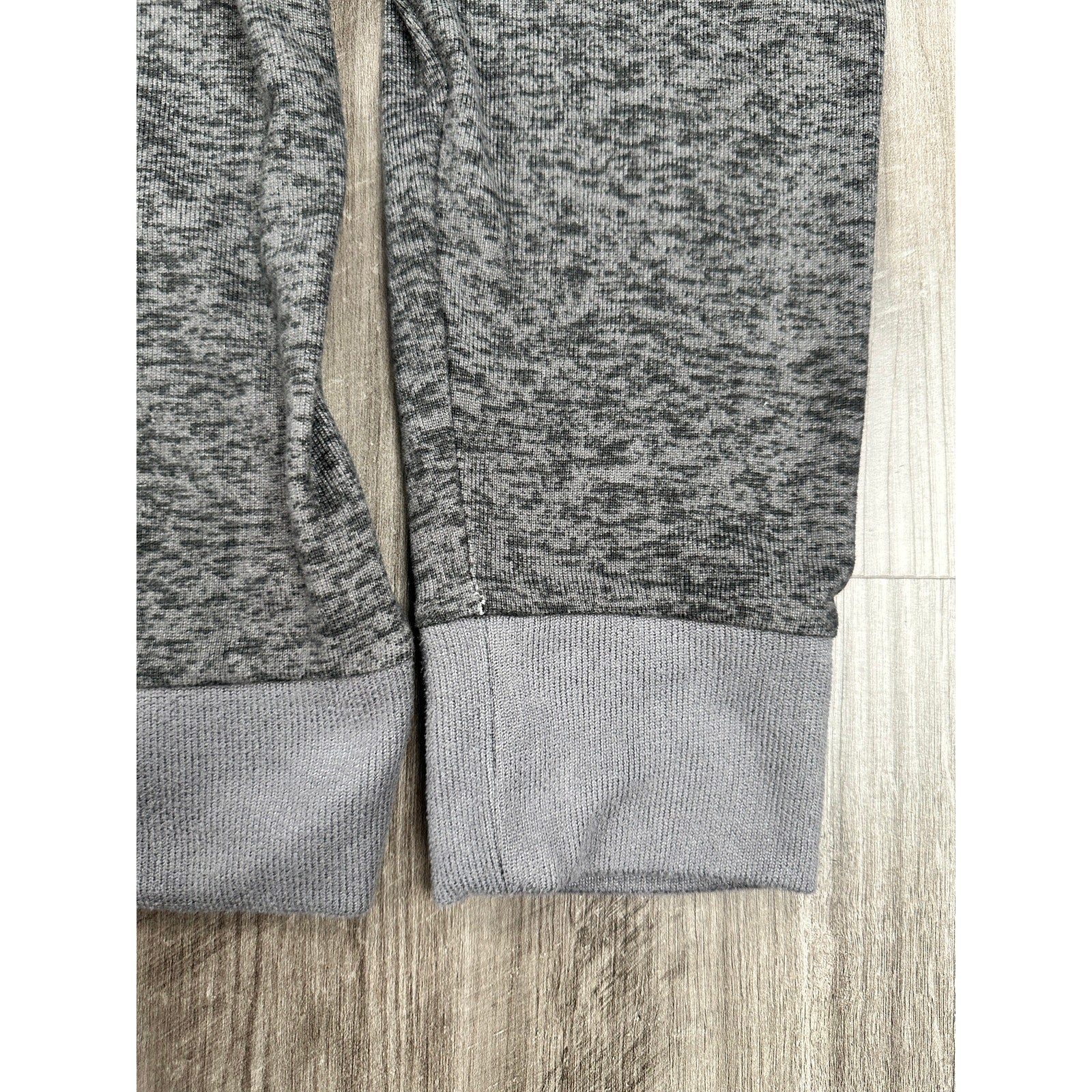 Ted Baker Hacci Single Jersey Full Zip Hoodie in Tornado Heather — Size XL