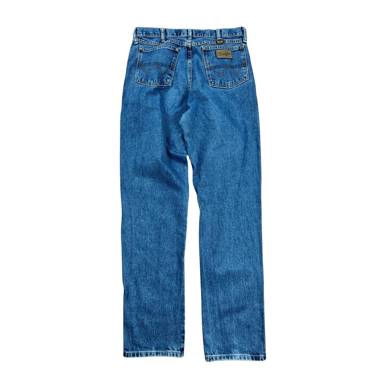 Wrangler George Strait Cowboy Cut Relaxed Fit Jean in Blue — Size 32x36 // Preowned