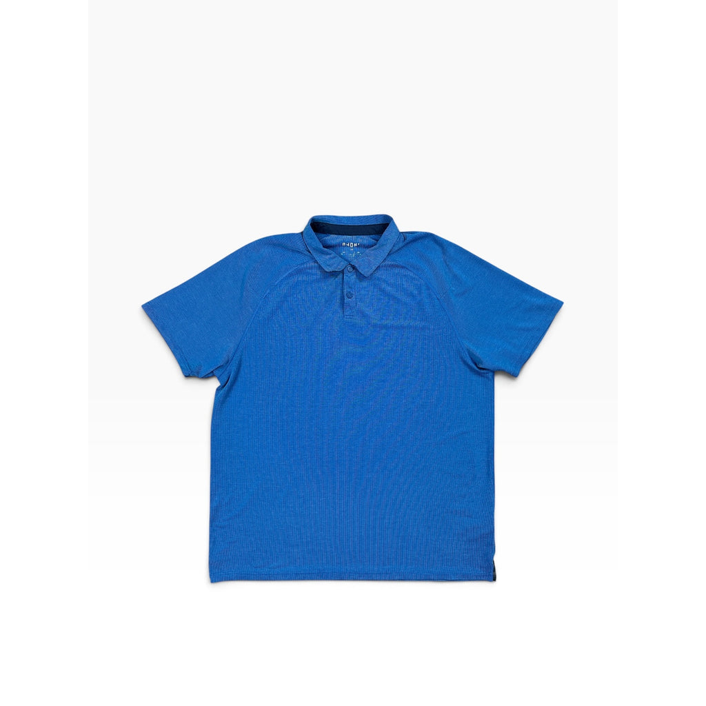 Rhone Delta Pique Performance Polo in Blue — Size Large // Preowned